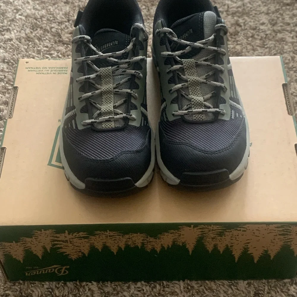 NWT Woman’s Danner Run Time 3” ESD NMT Black Trail‎ Hiking Shoes Sz 7